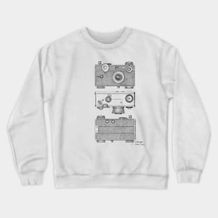 CAMERA VINTAGE PATENT DRAWING Crewneck Sweatshirt